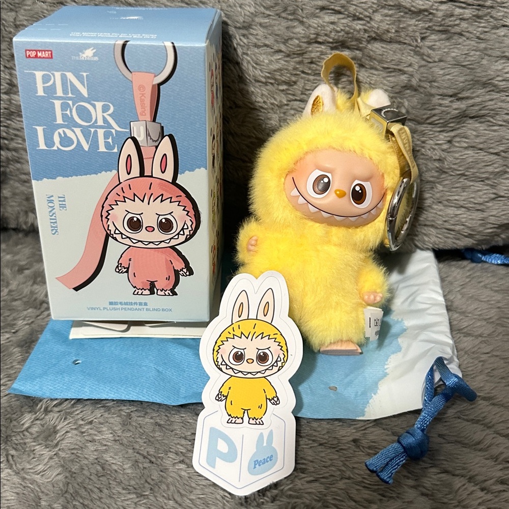 Pin For Love Plush Pendant P